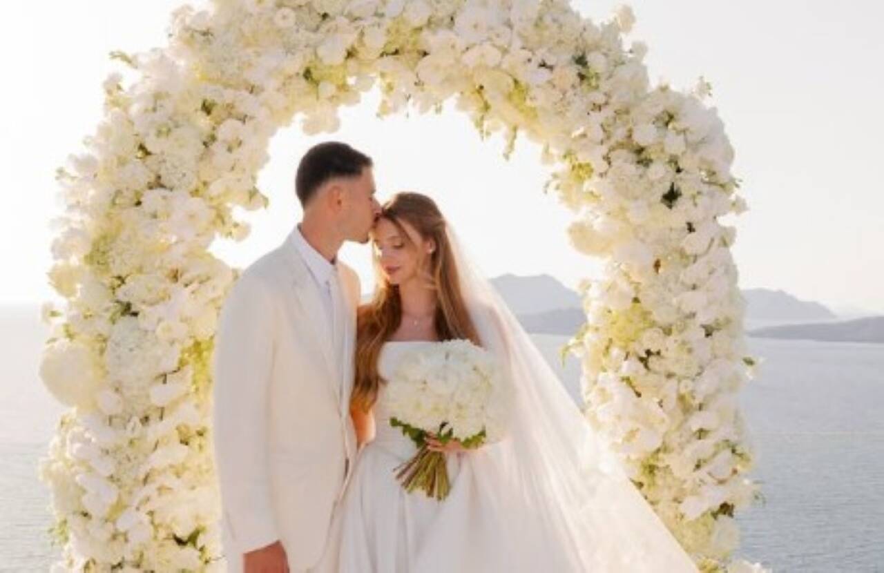 Gabriel Martinelli e Isabella Rousso
