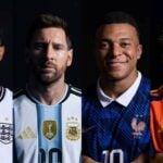 Jude Bellingham, Lionel Messi, Kylian Mbappé e Lamine Yamal