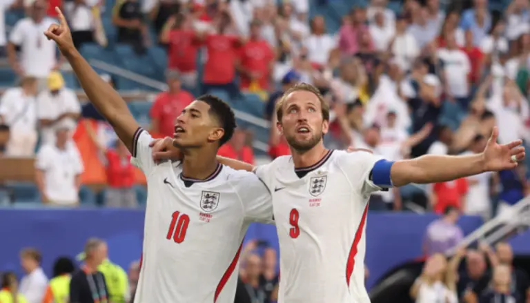 Jude Bellingham e Harry Kane