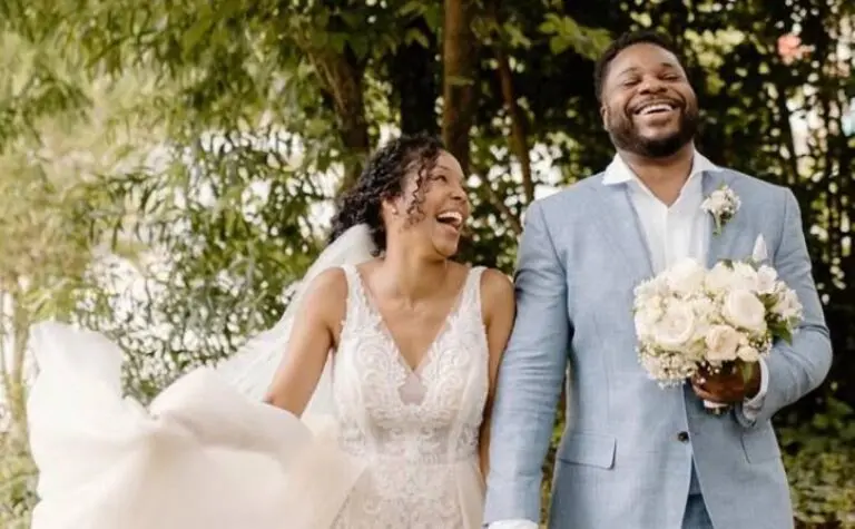 Malcolm-Jamal Warner e esposa