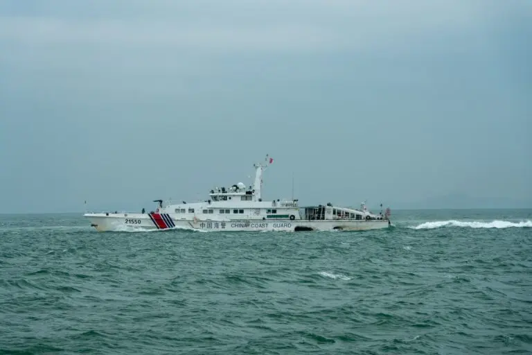 Navio da Guarda Costeira da China