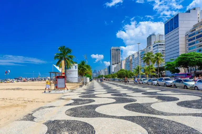 Praia do Leme e de Copacabana, Orla Leme