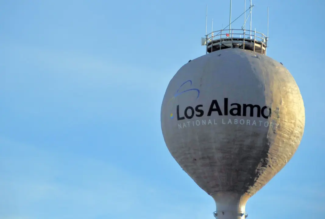 Los Alamos National Laboratory sign