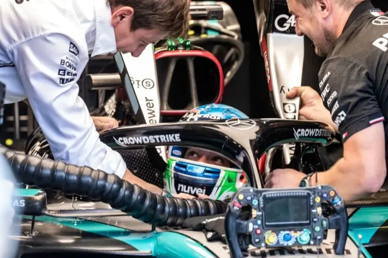 Toto Wolff e Kimi Antonelli