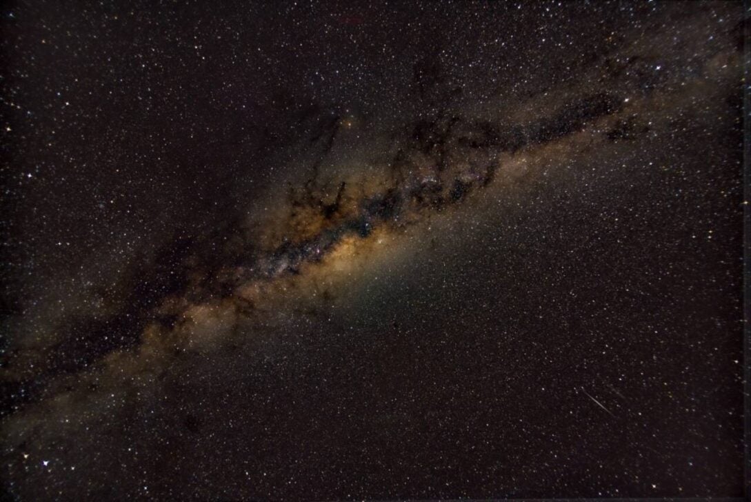 Via Lactea, espaço