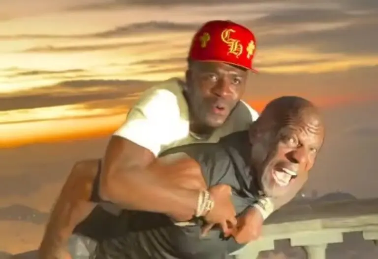 Vini Jr e Terry Crews