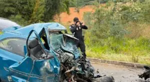 Cinco pessoas morrem e seis ficam feridas em colisão na BR-116 no Vale do Jequitinhonha