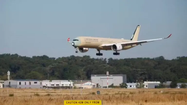 Airbus testa A350-1000ULR em voo de mais de 24 horas sem escalas - Divulgação/ Airbus