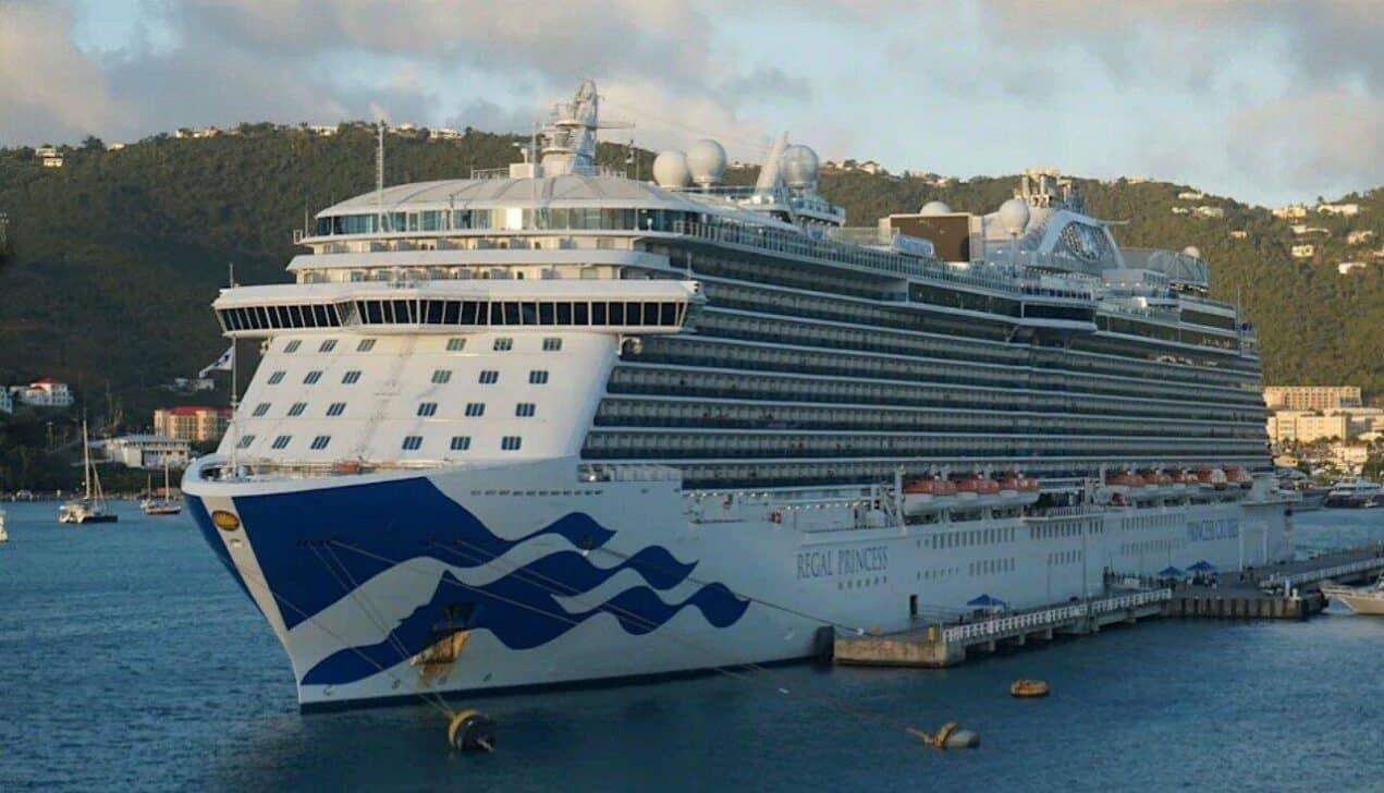 Busca por tripulante da Regal Princess - Divulgação