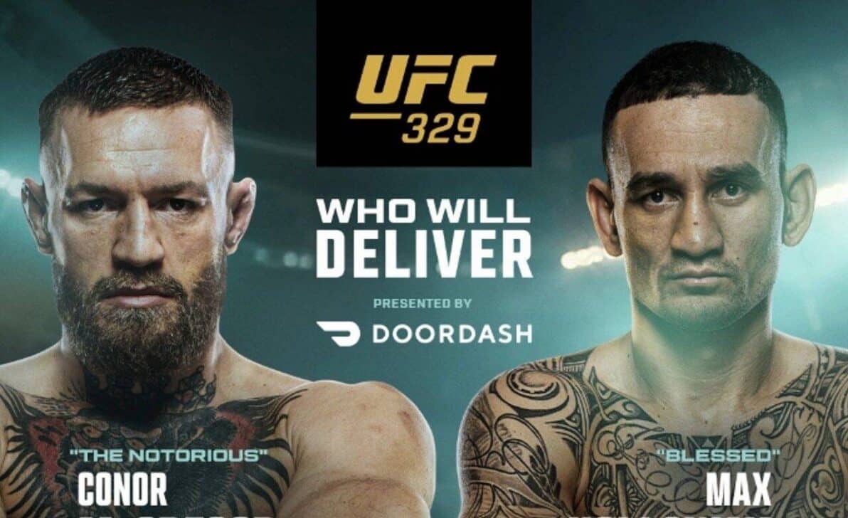 Conor McGregor vs Max Holloway en UFC 329 - X.com/UFC