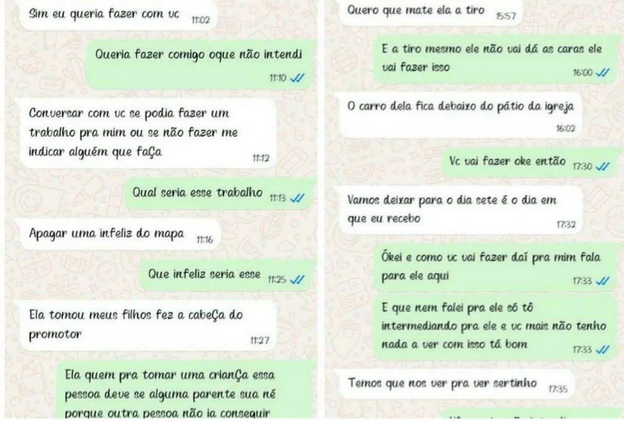 Conversas no WhatsApp - Internet