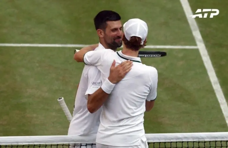 Djokovic vs Sinner - X.com/ ATP