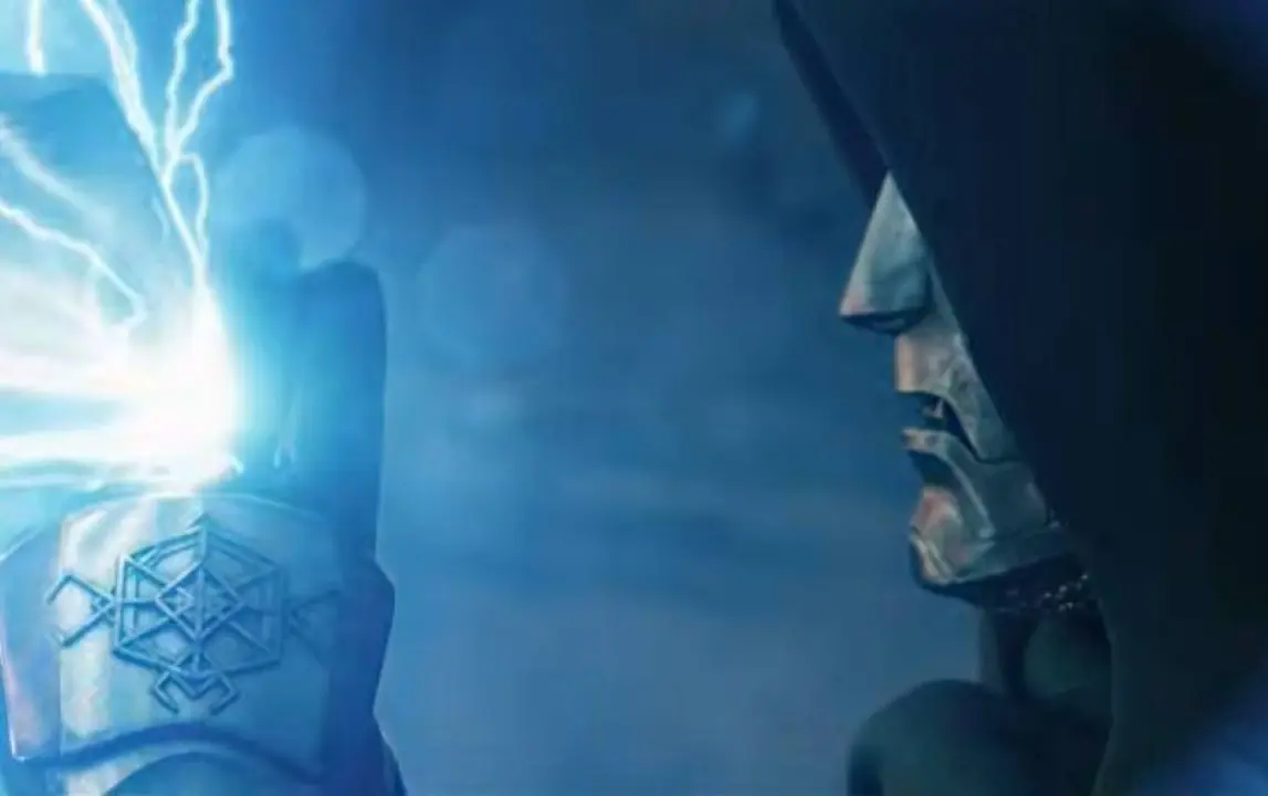 doutor destino parando Stormbreaker