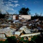 Estragos Tornado RS - Defesa Civil