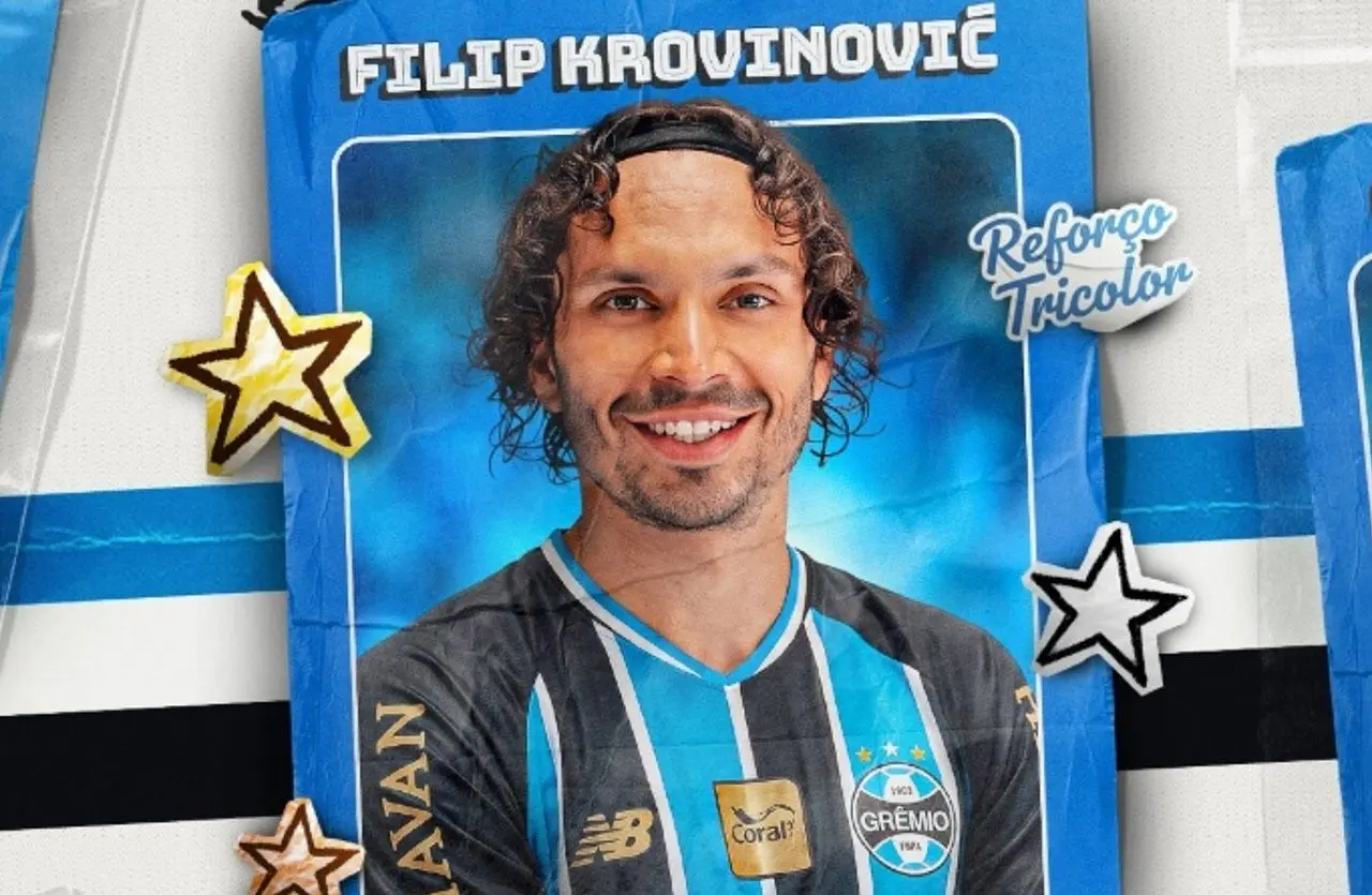 Filip Krovinović - X.com/ Grêmio