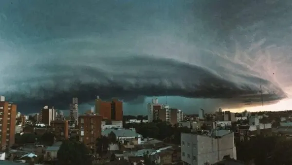 Formação de ciclone - Argentina/SMN_Argentina/X