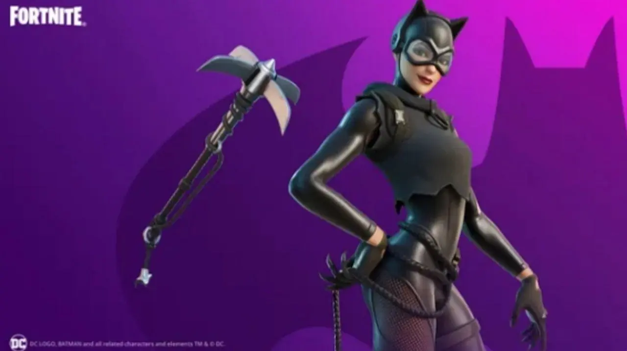 Fortnite - Mulher-Gato - reprodução
