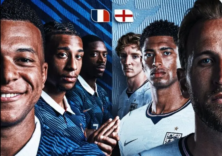 França x Inglaterra - X.com/ FIFA World Cup