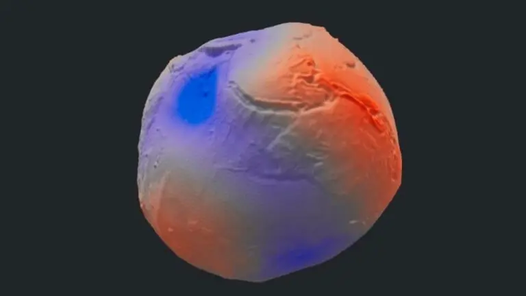 Geoide terrestre - Divulgação/Nasa