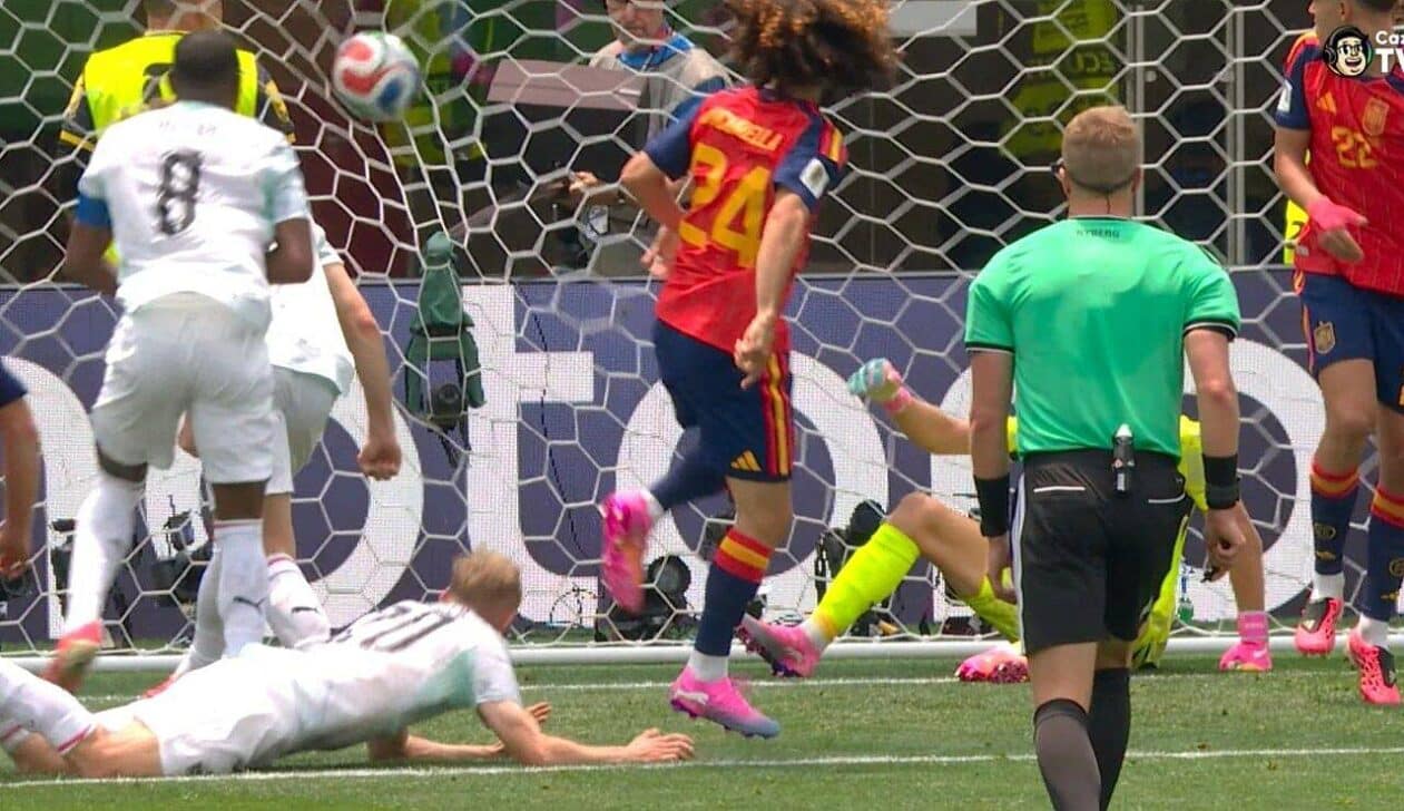 Gol anulado Espanha