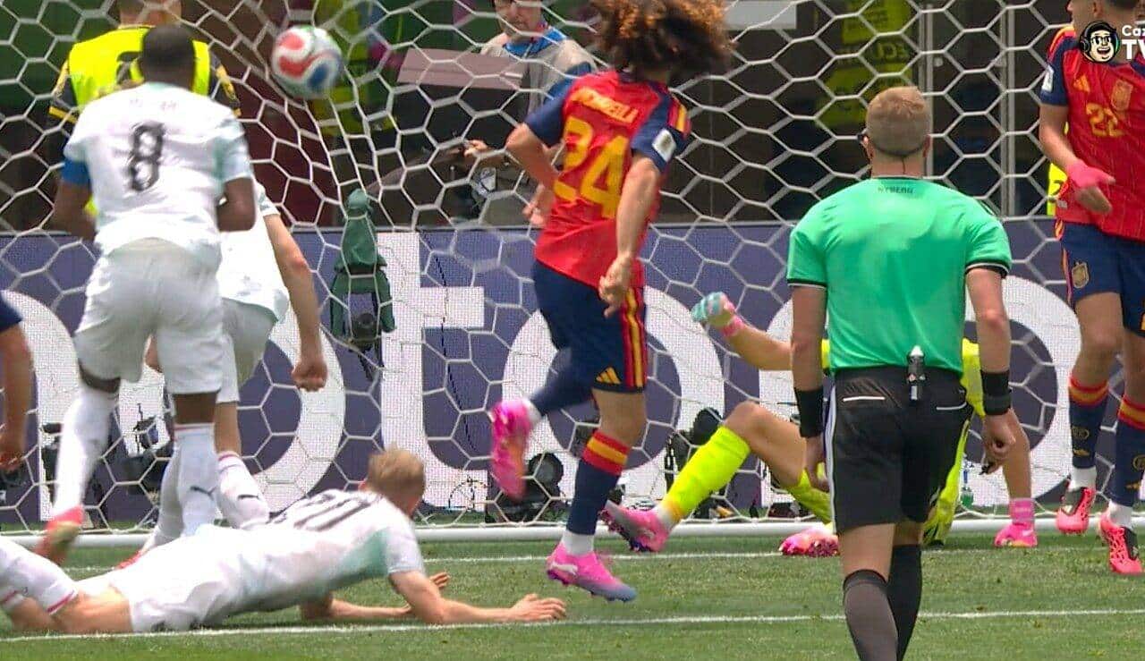 Gol anulado Espanha