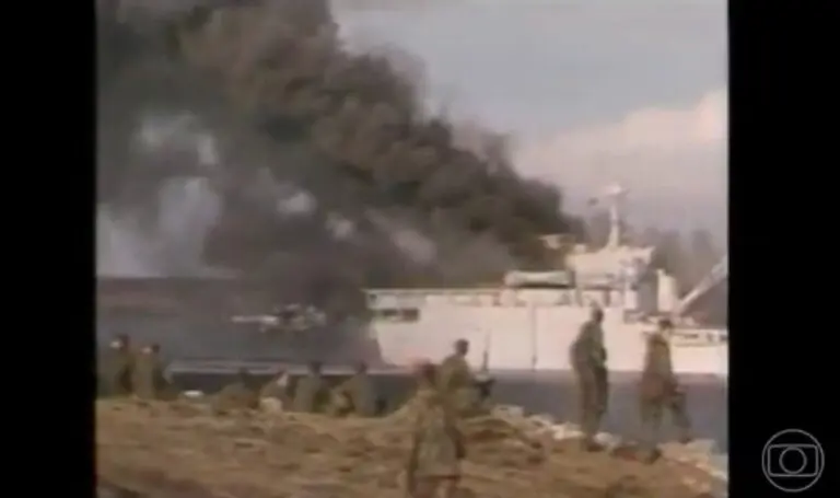 Guerra das Malvinas - Globo