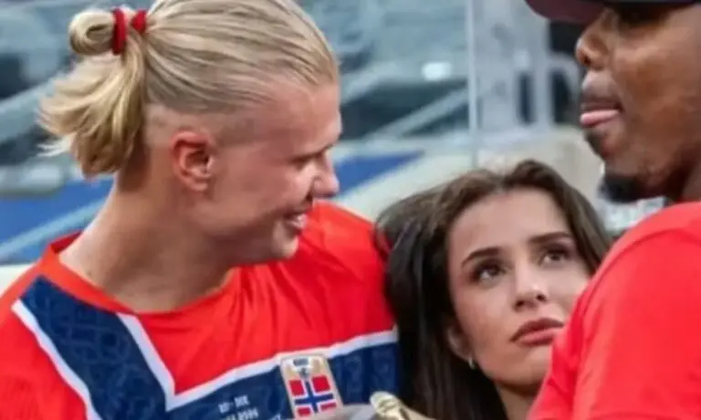 Haaland e Isabel Johansen - Instagram