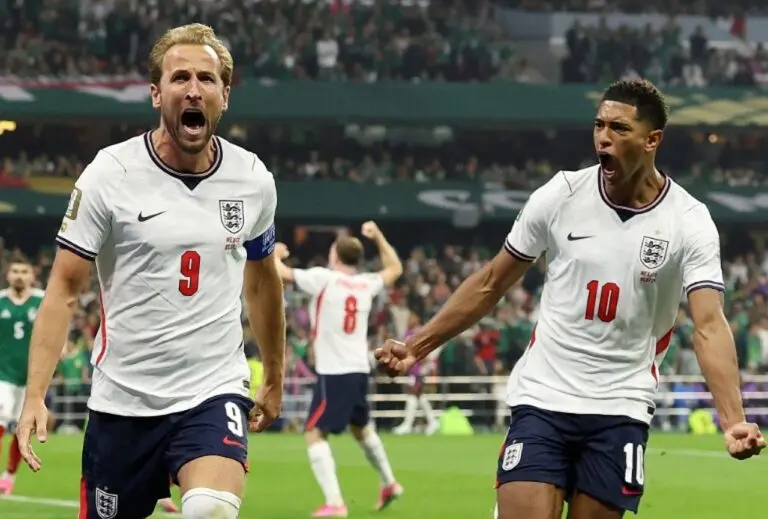 Harry Kane e Bellingham - X.com/ Inglaterra