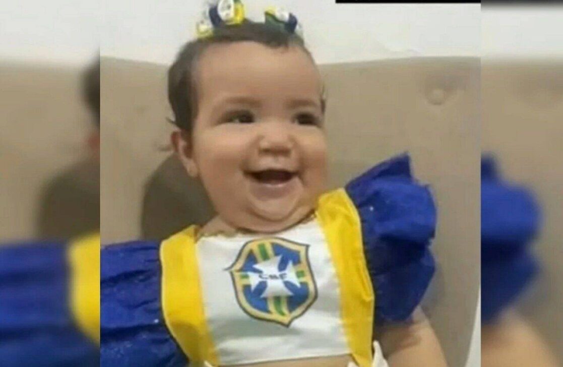 Helena, morta aos 10 meses, foi socorrida - Internet