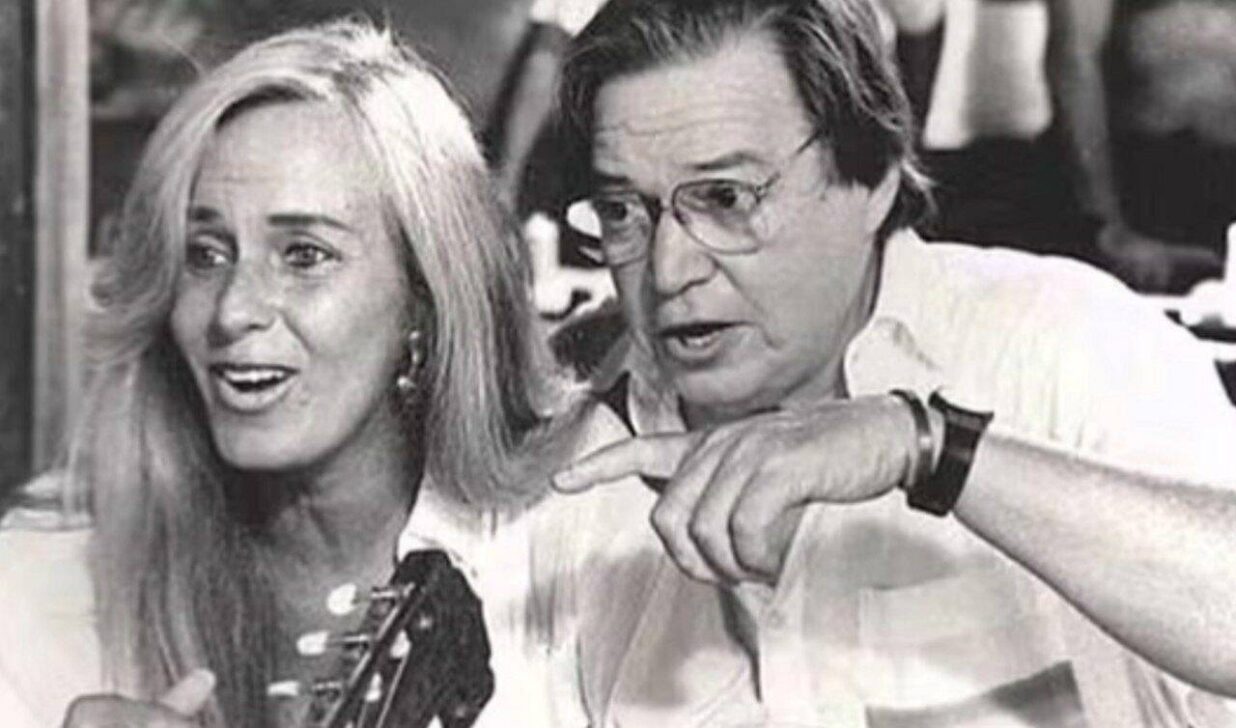 Helô Pinheiro e Tom Jobim -Arquivo Pessoal