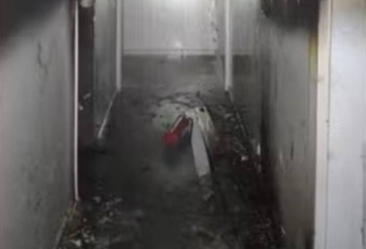 hotel incendiado