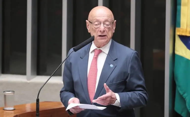 Esperidião Amin: "Demarcações não seguem as determinações da Lei do Marco Temporal" - Foto: Bruno Spada / Câmara dos Deputados
