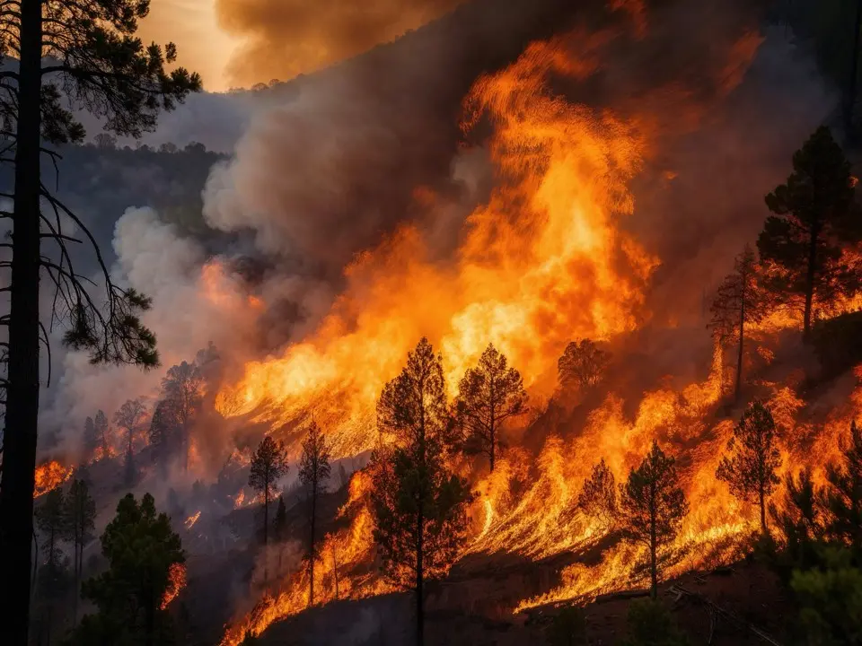 incêndio florestal