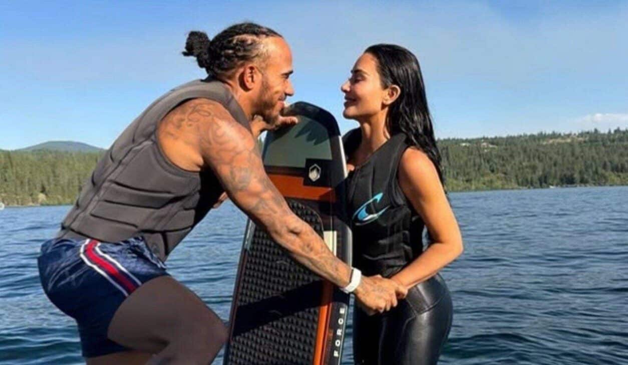 Lewis Hamilton e Kim Kardashian - Instagram