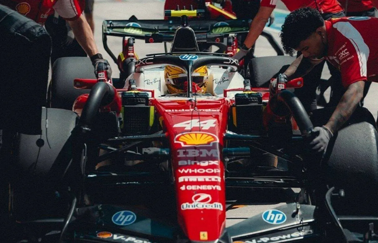 Lewis Hamilton - X.com/ Scuderia Ferrari