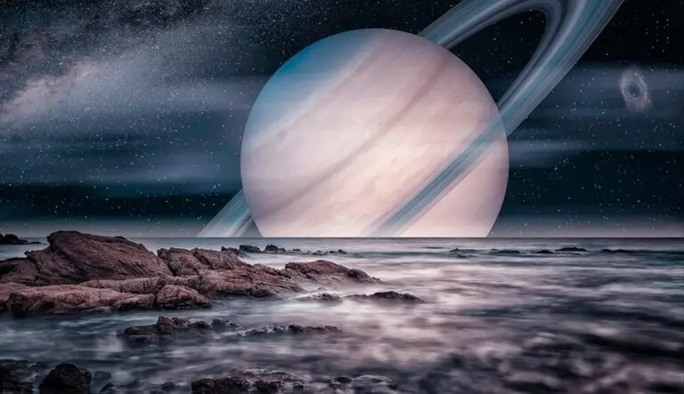 lua de Saturno Titã - StockByM/Istock..com