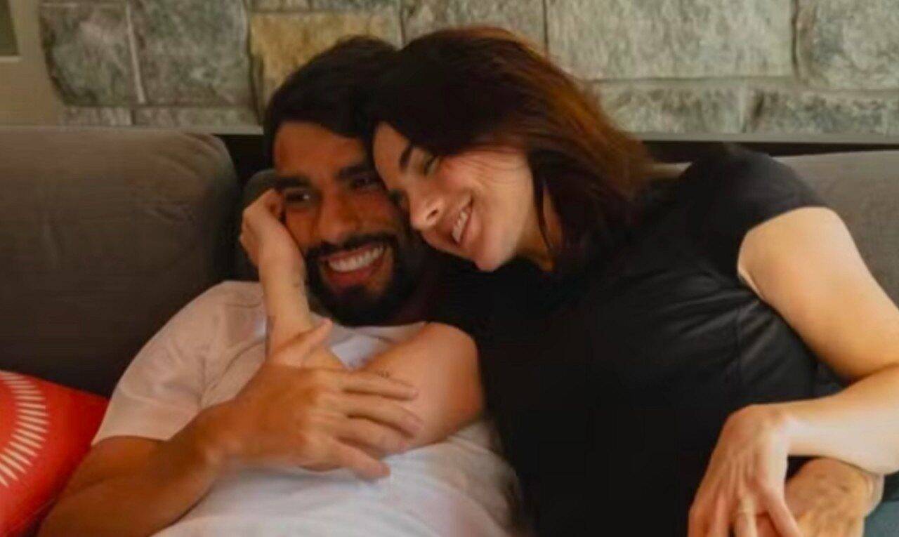 Lucas Paquetá e Duda Fournier - Instagram