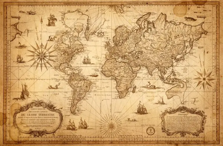 mapa antigo