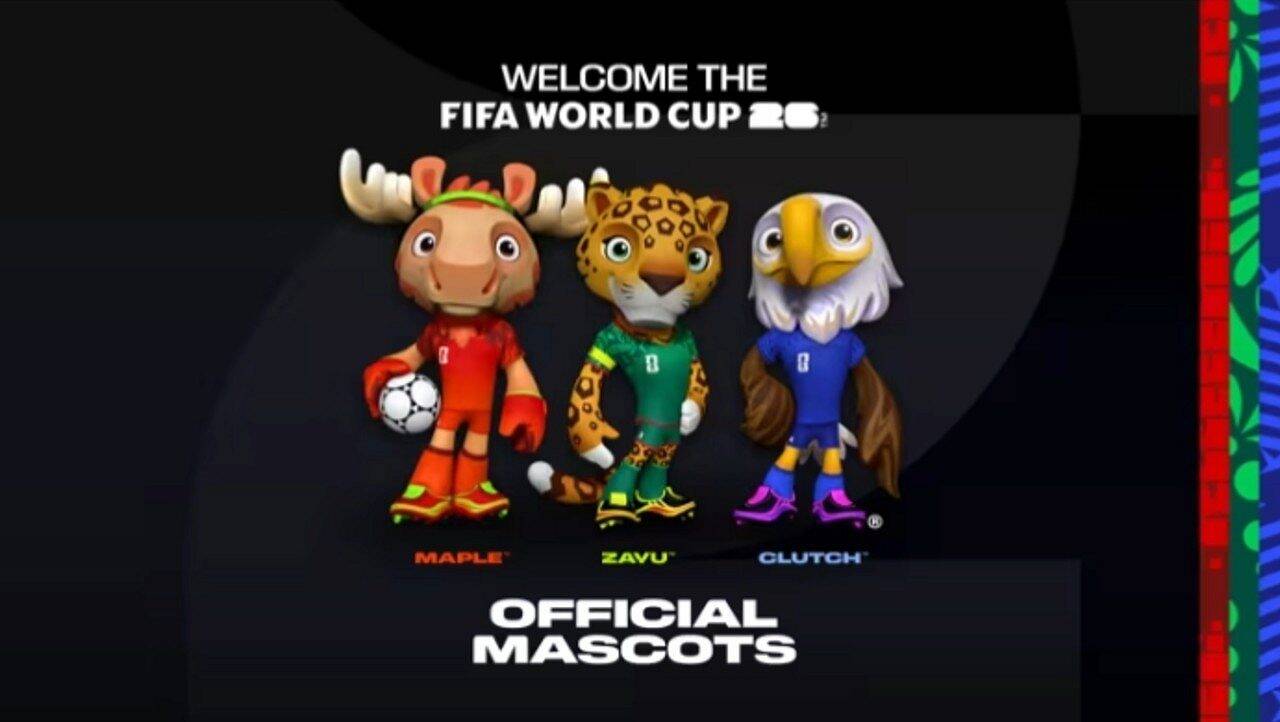 Mascotes da Copa do Mundo 2026 - Divulgação/FIFA