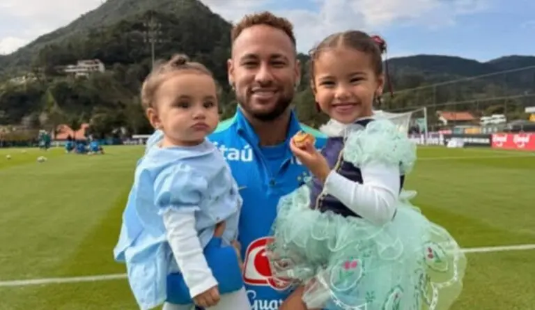 Mel, Neymar e Mavie - Instagram/neymarjr