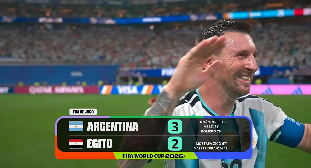 Messi-feiring - CazéTV
