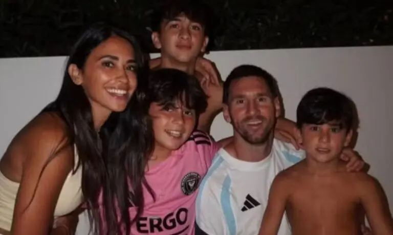 Messi e Familia - instagram