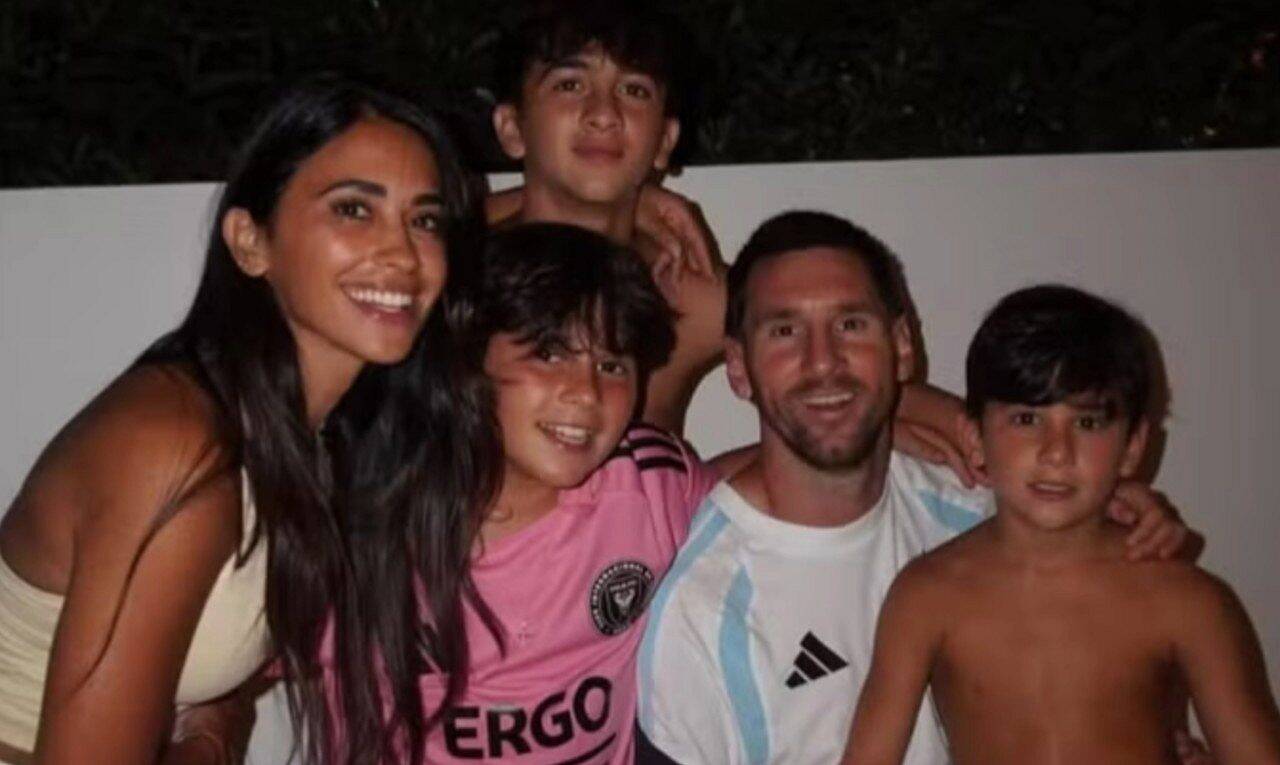 Messi e Familia - instagram