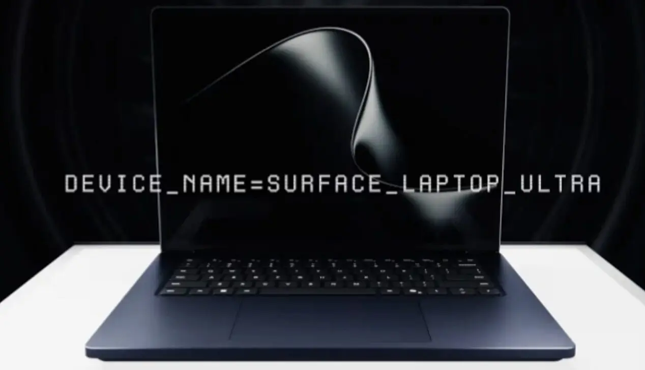 Microsoft Surface Laptop Ultra - Divulgation