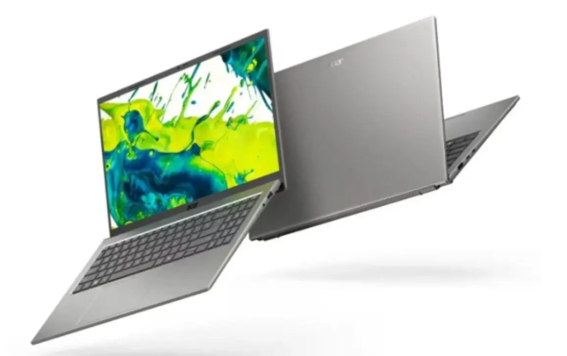 Ordinateur portable Acer Aspire Go 15 - Divulgation