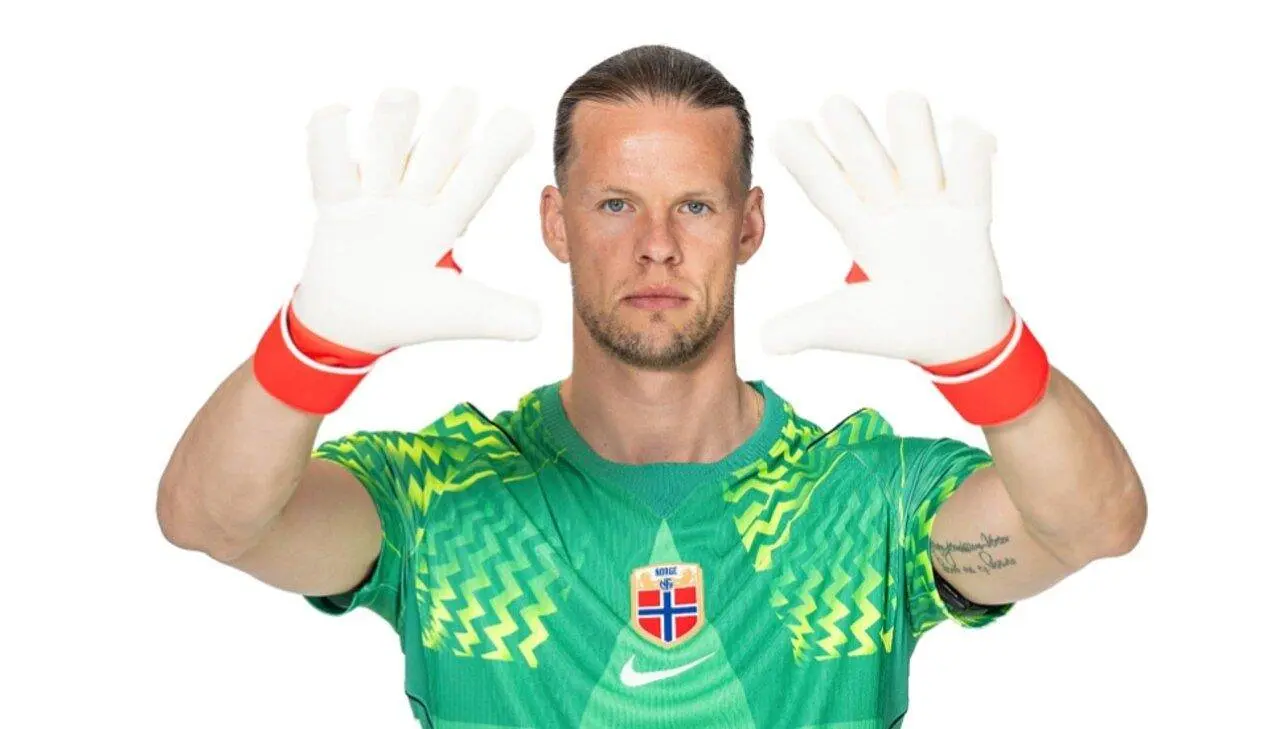 Nyland goleiro da Noruega- X/nff_landslag
