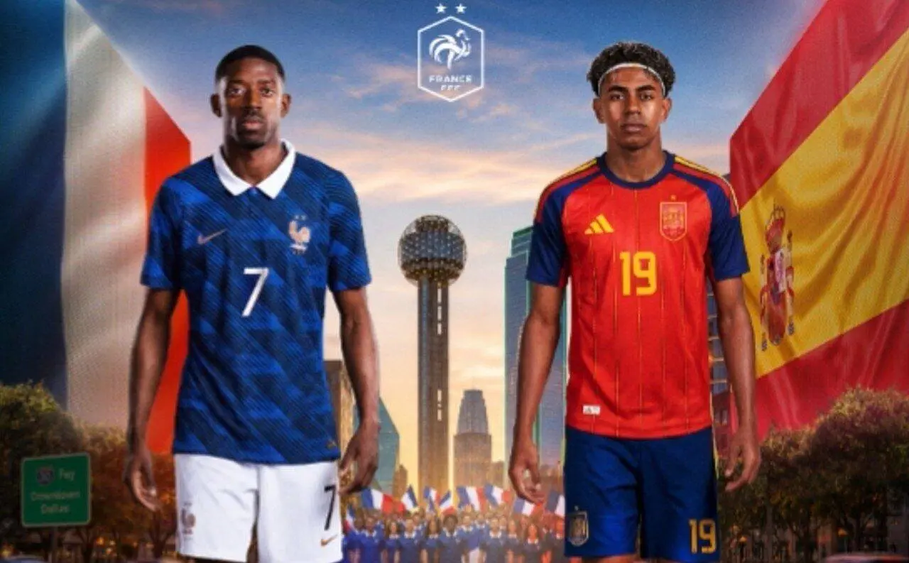 Ousmane Dembéle e Lamine Yamal - x/equipedefrance
