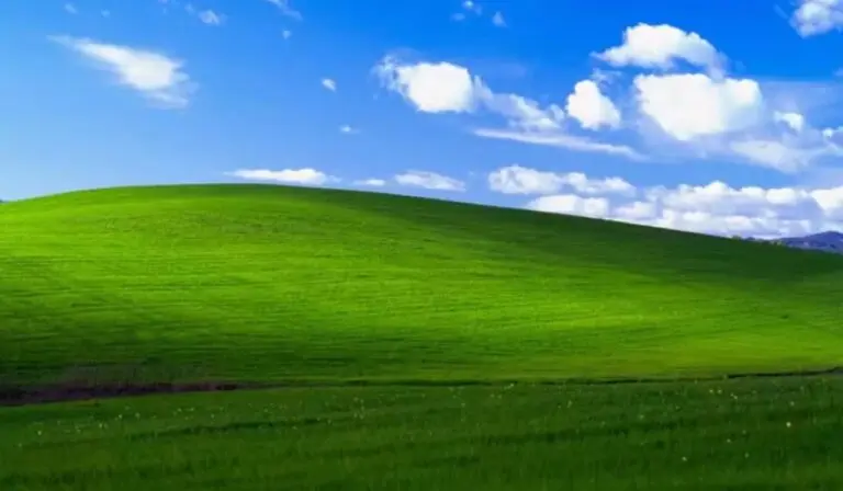 papel de parede padrão do Windows XP