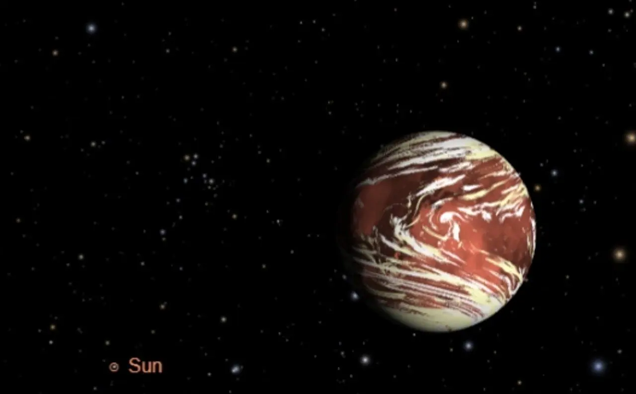 planeta LHS 1140 b - Reprodução/Nasa