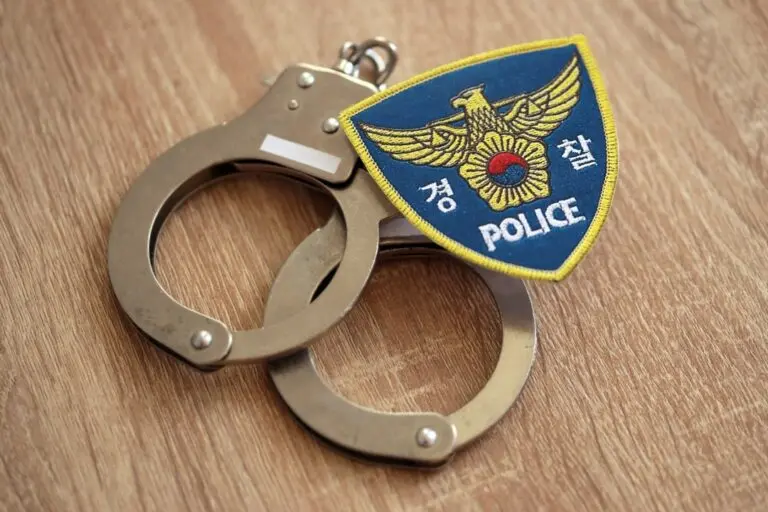 Polícia da Coreia do Sul